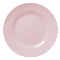 Soft Pink Melamine Dinner Plate by Rice DK